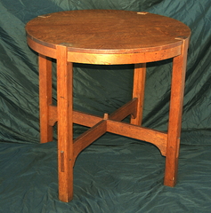 Original Vintage Gustav Stickley Lamp Table